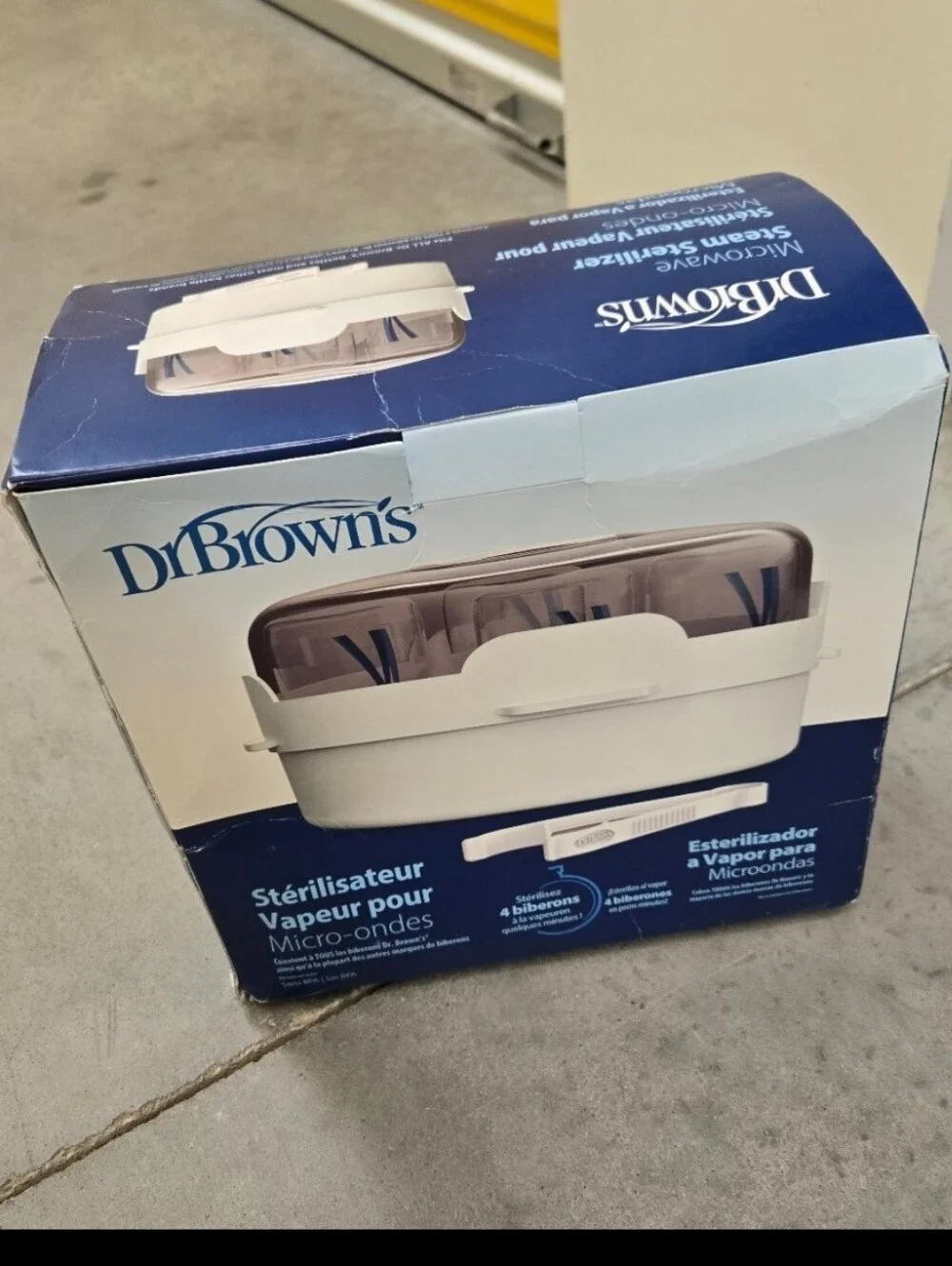 Dr. Brown's Microwave Steam Bottle Sterilizer